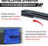 Windshield Wiper Blades for Audi Q7 2007-08/2015 Original Equipment Replacement - Pinch Tab 26"+26" OE# 4L1955425B, 4L1955426A...