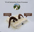 Funny Pet Reindeer Moose Costumes for Dog, Cute Furry Pet Wig for Halloween Christmas, Pet Clothing Accessories (Goat, Size M)...