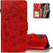 for Samsung Galaxy A01 Case Flip Premium Wallet Phone Case PU Leather Mandala Embossed Shockproof Cover with Kickstand Card Holder Cover for Samsu...