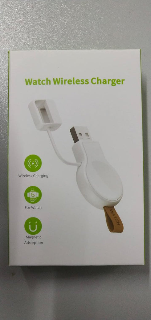 LVFAN Charger for Apple Watch, Portable iWatch Charger USB Wireless Charger Fast Charging Magnetic Cordless Car Travel Charger for Apple Watch Ser...
