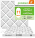 14x14x1 Furnace Air Filters 2 Pack, MERV 11 MPR 1000 & FPR 7 Filtering, HVAC Air Filter Replacement (exact dimensions: 13 3/4"x 13 3/4"x3/4")...