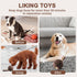 Dog Chew Toys, Treat Dispensing Dog Toys for Refillable Homemade Freezable Food to Keep Them Busy, Durable Puzzle Toys to Reduce Anxiety, Interact...