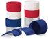 NICROLANDEE Patriotic Decorations - 8 Rolls Red White Blue Crepe Paper Streamers Tassels Streamer Paper for 4th of July Decorations Independence D...