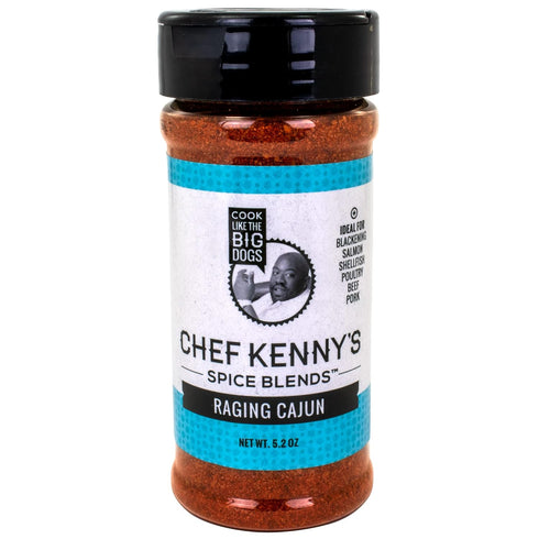 Chef Kenny's Spice Blends Gilbert's Ultimate Raging Cajun Seasoning, No GMO, Gluten Free, Low Sodium Seasonings, 5.2 oz...