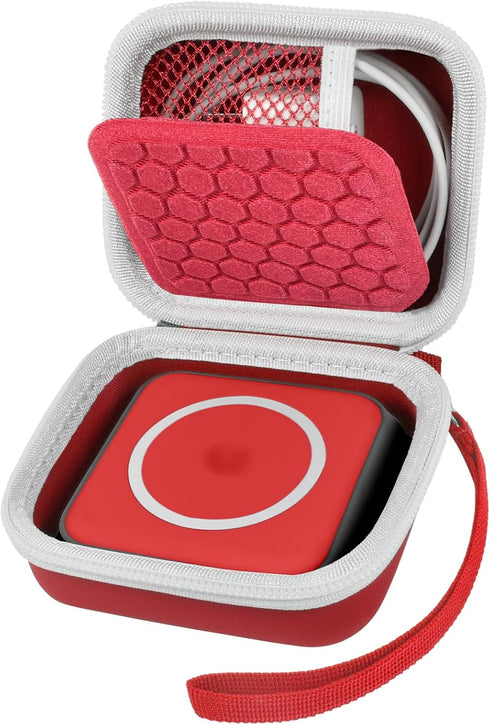 Carrying Case for Iseyyox/for Ucomx Nano 3 in 1 Foldable Magnetic Wireless Charger Dock, Also Holds for Apple MagSafe Duo/for LISEN/for RTOPS Trav...