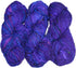 Premium Recycled Sari Silk Yarn - Blue shade - 160 Yards......
