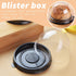 Clear Plastic Mini Cupcake Container,25 PC Desk Pet Containers Mooncake Boxes Muffin Pod Dome Muffin Single Cupcake Holders Individual Cupcake Con...