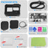 FiTSTILL Silicone Rubber Case+(6pcs) Tempered Glass Protector Compatible for Go Pro Hero12/Hero11/Hero10/Hero9 Black,Soft Sleeve Cage Housing with...