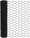 Garden Poultry Black Chicken Wire - 13.7 '' × 315 '' Chicken Wire for Crafts, Garden Fence Animal Barrier, 1 inch Mesh Poultry Netting Fence, Pet/...