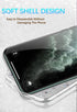 Compatible with OnePlus 11 Case Glitter Clear Green, OnePlus 11 Phone Case Silicone Transparent Soft TPU Women Girls Shockproof Protective Slim Co...