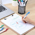 Retractable Markers, Art Marker Set, 16pcs Fine Point Clickable Pens ?Low Odor Marker - School Supplies, Smooth Writing Smudge Markers for Office ...