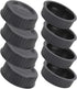 214 8Pcs Hard Plastic Camera Lens Back Cap for Nikon F Mount Camera Lens,Black...
