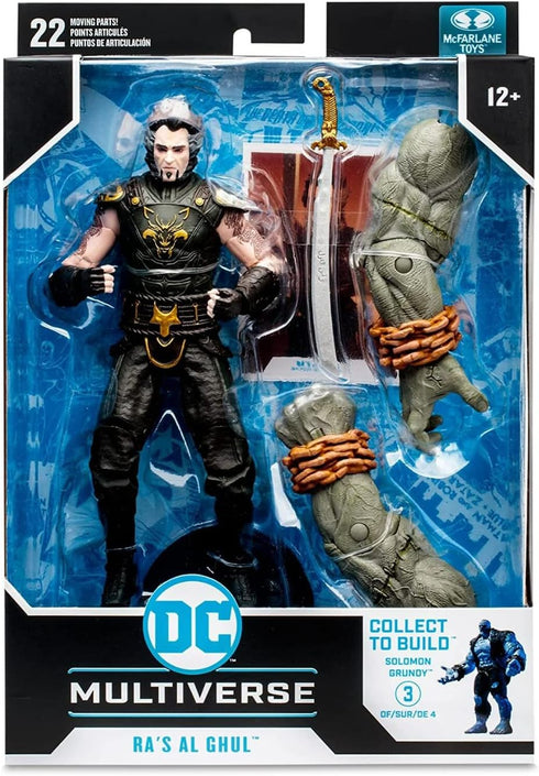 McFarlane Toys - DC Gaming Build-A 7IN Figures WV1 - Arkham City - RA'S AL GHUL...