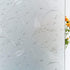 Mikomer Privacy Window Film Etched Flowers Static Cling Glass Door Film, Non Adhesive Heat Control Anti UV Window Cling for Office and Home Decora...