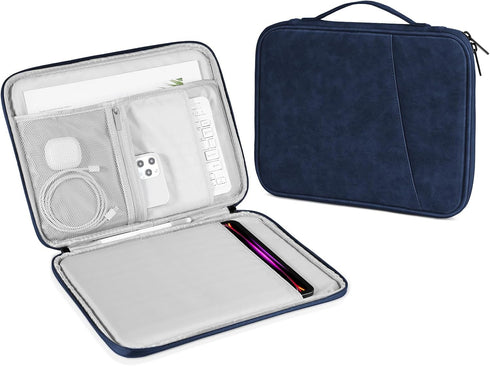 DTTO Tablet Sleeve Bag for New 13 Inch iPad Pro M4/iPad Air M2 2024, 12.9 Inch iPad Pro 6/5/4/3, 12.4 Inch Galaxy Tab S8+/S9+/S9 FE+, Surface Pro ...