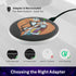 Disney Tim Burton’s The Nightmare Before Christmas Wireless Charging Pad - Jack Skellington and Sally Wireless Charger- The Nightmare Before Chris...