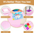 Silicone Craft Mat with Collapsible Cup - 20"X16" Non-Stick Surface for Painting, Sculpting, and Resin Hot Glue Projects-Ideal for Adults and Kids...