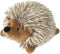 Pawaboo Plush Dog Toy, Non-Toxic Super Soft Faux-Fur Hedgehog Dog Toy Squeak Aninal Toy Stuffed Biting Training Playing Toys for Dog Puppy, Brown...