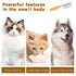 4 In Pet Comb Face and Feet Comb Face Comb for Dogs Small Face And Finishing Comb Dog Grooming Combs Metal Pocket Comb Perfect For Small Pets Face...