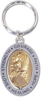 AngelStar Hope/Courage/Strength/Love/Healing/Faith Angel Key Chain, Silver, 1.75"...