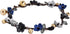 AeraVida Whimsical Pretty Genuine Leather Daisies Flowers Brass Jingle Bells Anklet For Women...