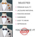 Bow Tie and Pocket Square Lapel pin Set for Wedding Formal(total 3 Pieces)...