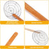 Stainless Steel Spider Strainer Asian Kitchen Wire Food Cooking Skimmer With Natural Bamboo Handle, 6-Inch, Hand-Made...