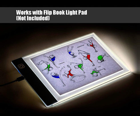 Blank Flip Book - 240 Sheet Animation Paper with Holes - 480 Pages : For Drawing, Comic Book Sketches...