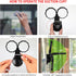 ORIENTOOLS Handheld Hummingbird Feeders with Window Mount Suction Cup Small Glass Hummingbird Feeder for Outdoors, Window or Handheld or Tabletop ...