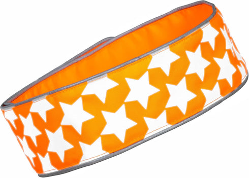 Reflective Dog Collar. Fluorescent, Blaze Orange with Adjustable Fastener for Small, Medium & Large Pets. High Visibility Dog Products to Safeguar...