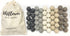 Wildflower by hu hands Weathered Naturals Wool Felt Balls (50) Pom Poms in Neutral Earth Tones for Crafts, Garland, & Decor .8-1 Inch Size | Hand ...