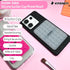 Double Sided Silicone Suction Cup Phone Mount Case for Selfies and Videos - Attach to Glass, Mirrors & Smooth Surfaces Sticky Grip for iPhone and ...