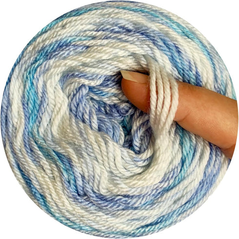 Royal Batik (1- Skeins Pack) Ombre Yarn with Rainbow Colors,Soft Yarn for Crocheting and Knitting%100 Anti-Pilling Acrylic 1x140 gr (1x383 yds) (1...