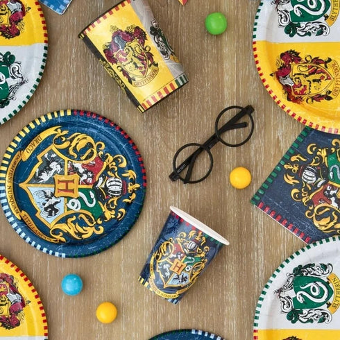 Unique Authentic Black Harry Potter Glasses - Pack of 4 - Magical Cosplay & Enchanting Style - Perfect for Costume Parties...