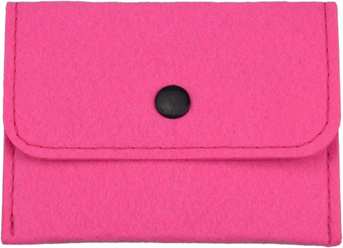 2 Pack Birth Control Pill Packet with 4" x 3" for Women Privacy Protection Contraceptive Medicine Holder Pink Sleeve Pouch Wallet...
