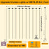 Warm White Curtain Light for Bedroom, 300 LED 9.8ft x 9.8ft Window Fairy Curtain String Light with 16 Hooks, 8 Models Remote Control for Wedding P...