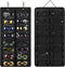 AROUY Sunglasses Organizer Storage, Hanging Dust Proof Wall Pocket Glasses Organizer - 16 Felt Slots Sunglass Organizer Holder with Metal Hook and...