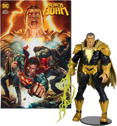 McFarlane Toys - DC Direct 7IN Figure with Comic - Black ADAM WV1 - Black ADAM...