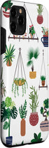 iPhone 11 Pro Indoor and Outdoor Plant Illustrations | Boho Nature Art Case...