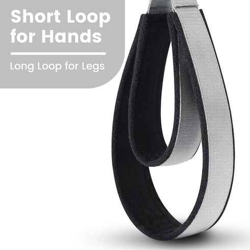 2PCS Pilates Strap, Pilates Double Loop Strap, Comfortable Enhanced Thickness, Fitness D-Ring Double Loop Strap, Pilates Equipment D-Ring Strap, H...