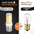 BlueStars 5W E17 Base 8206232A Microwave LED Light Bulbs Under Hood Kei AC110-130V 6000K Daylight, Fits Whirlpool Maytag Lava Lamps Salt Lamps - R...