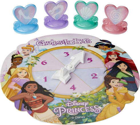 Hasbro Gaming Chutes and Ladders: Disney Princess Edition Board Game for Kids Ages 3 and Up, Preschool Game for 2-4 Players (Amazon Exclusive)...