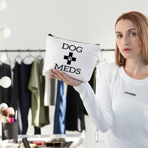 G2TUP Dog Medicine Bag Dog Meds Vet Tech Gifts Dog Essentials Storage for Travel Camping Car Emergency (Dog Meds)...
