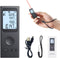 Laser Measure,Mini Laser Distance Meter 131Ft USB Charging LCD Backlight Feature Laser Measurement Tool with Pythagorean Mode, Distance, Area and ...