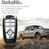 Vitodeco Leather Smart Key Fob Case Compatible with Ford Escape 2025, Bronco 2025, Explorer 2025, Edge 2025, Expedition 2025, F-150, Mustang 2025,...