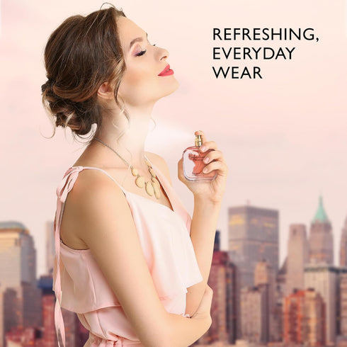 Perfection for Women Eau De Parfum- Floral & Fruity Accord - Aromatic, Green Scent with Almond Milk with Woody Base - Casual Wear Fragrance - Eleg...
