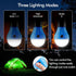 FLY2SKY Tent Lamp Portable LED Tent Lights Blue 4 Packs Hook Hurricane Emergency Lights LED Camping Lights Bulb Camping Tent Lanterns Camping Equi...