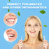 Disposable Mini Toothbrush Travel Toothbrushes with Toothpaste Portable Peppermint 48pcs 2 Packs (2)...
