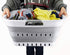 SAMMART 30L (8 gallon) Collapsible 3 Handled Plastic Laundry Basket - Foldable Pop Up Storage Container/Organizer - Space Saving Hamper/Basket (Wh...