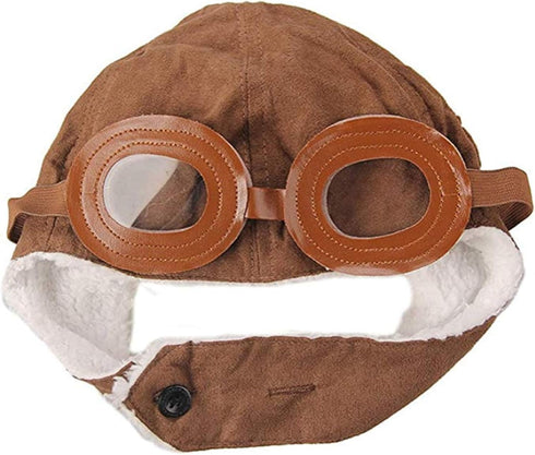 Baby Pilot Hat Warm Aviator Cap...